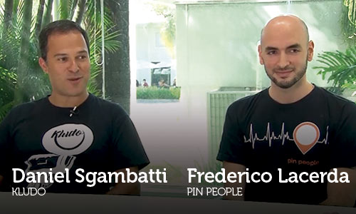 Entrevista com Frederico Lacerda (Ceo da Pin People) e Daniel Sgambatti (Ceo da Kludo)