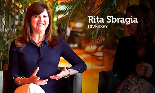 Entrevista com Rita de Cássia Sbragia, Diretora de RH Latam e Brasil na Diversey Indústria Química Ltda.