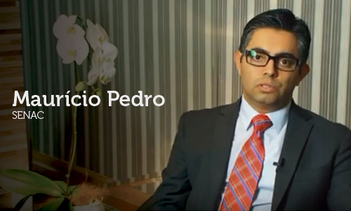 Entrevista com Mauricio Pedro, diretor comercial do Senac