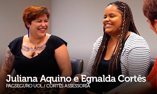 Entrevista com Juliana Aquino e Egnalda Cortês